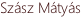 Szász Mátyás